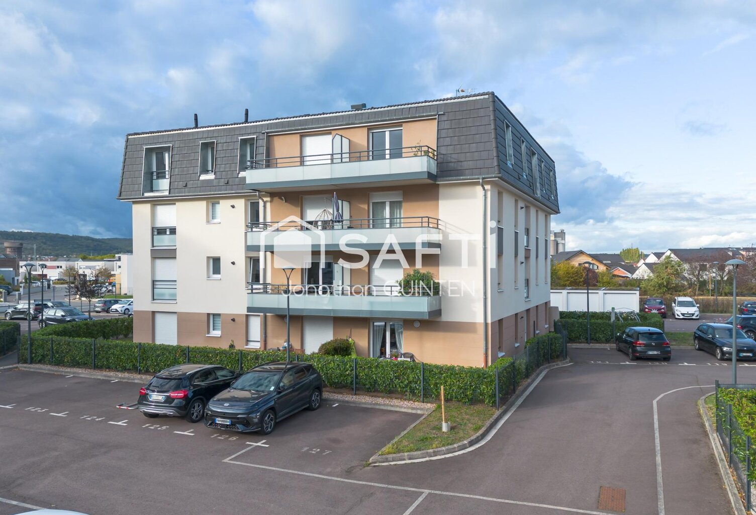 Amnéville : T3 récent avec balcon, cave et 2 parkings privatifs — photo 1