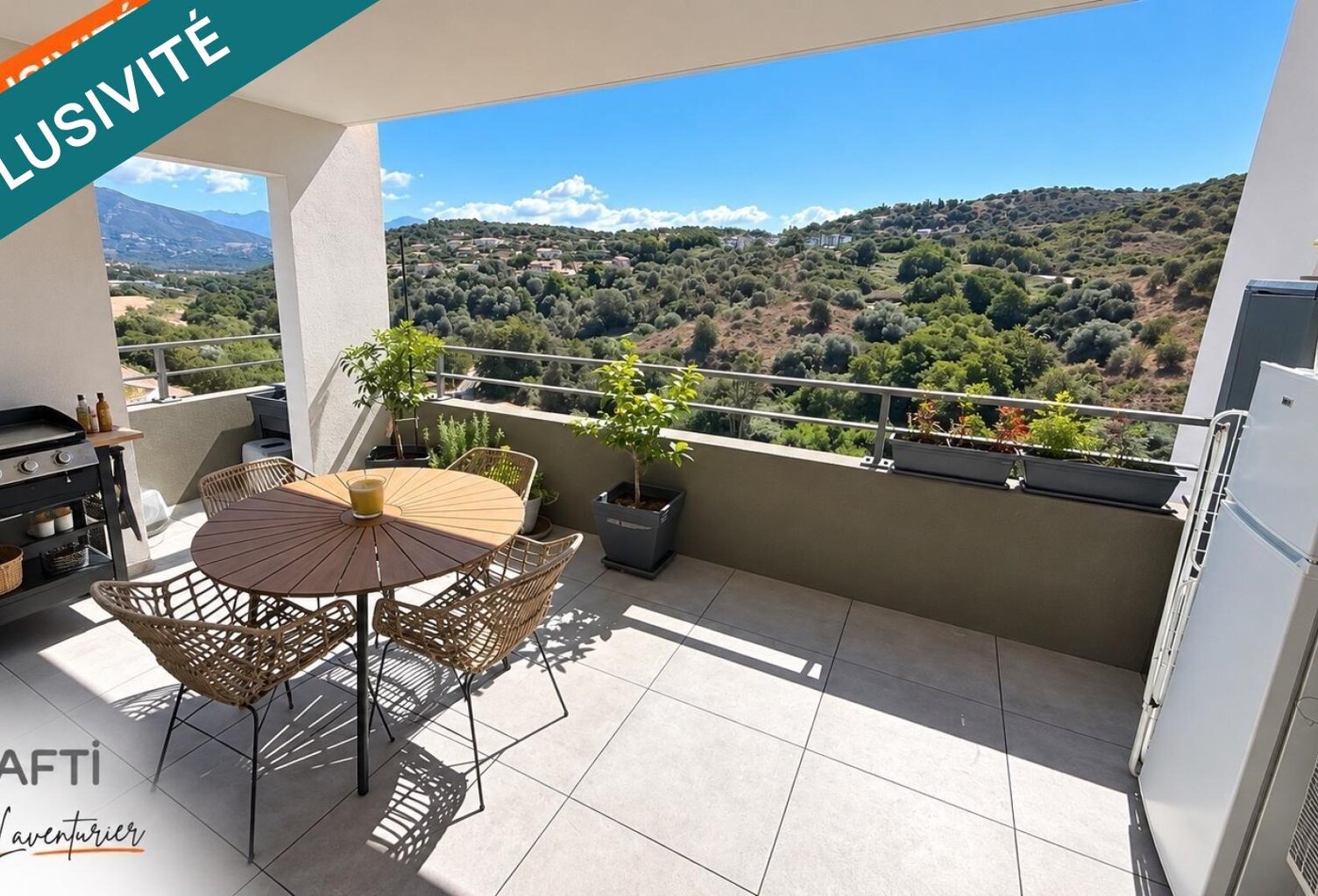 EXCLU T3 - TERRASSE SUD, GARAGE - PROCHE AJACCIO — photo 1