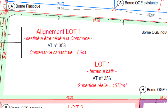 Vente Terrain à bâtir 1 572 m&sup2; — photo 4