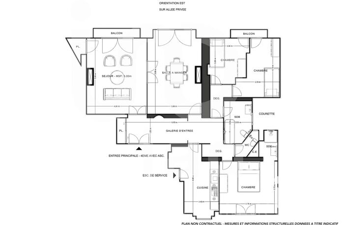 Vente Appartement 5 pièces — photo 3