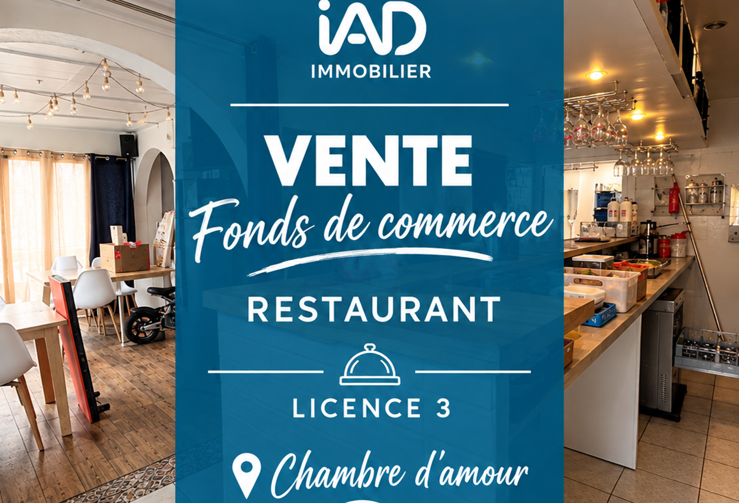 Vente Restaurant 100 m&sup2; — photo 1