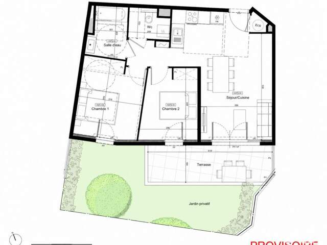 Vente Appartement 3 pièces — photo du bien