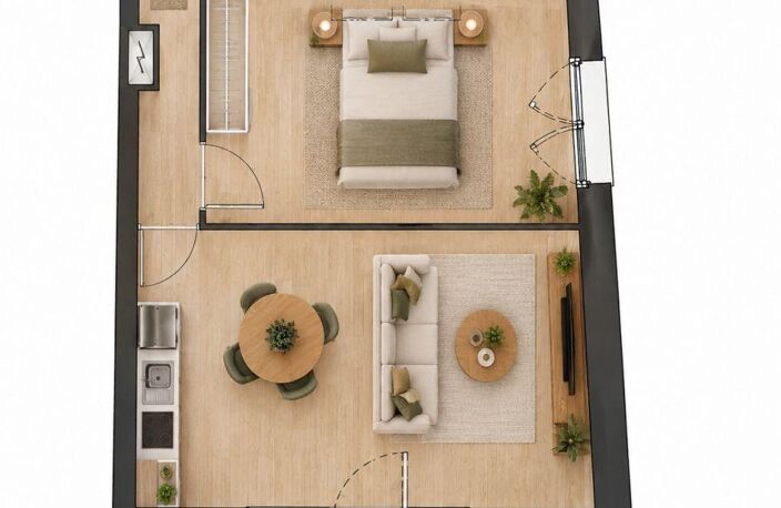Vente Appartement 2 pièces — photo 5