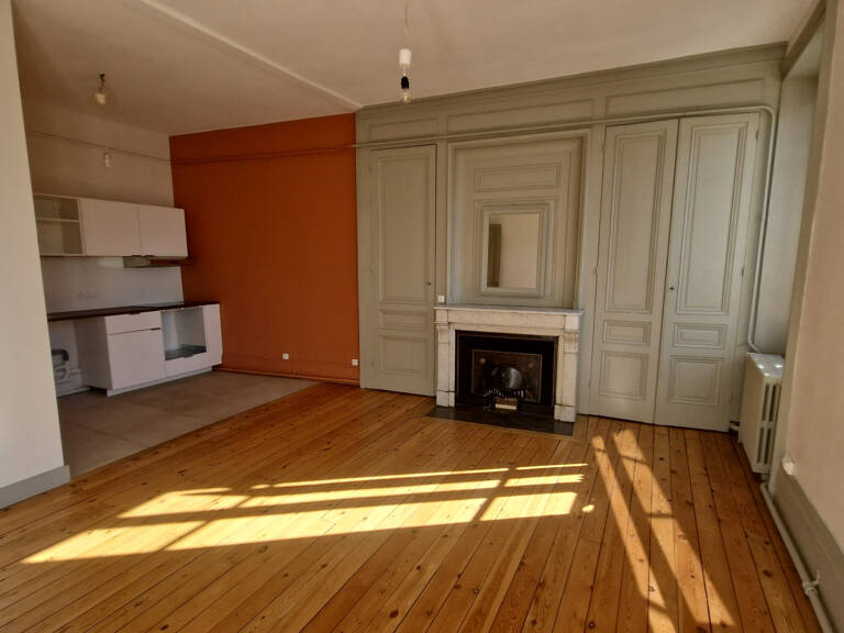 LOCATION TASSIN CENTRE 69160 APPARTEMENT 4 PIECES EN TRES BON ÉTAT BALCON 2 CHAMBRES BUREAU — photo 1