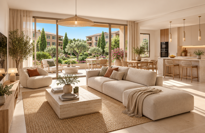- AIX LA DURANNE - 4P DE 95M² AVEC EXTERIEUR ET STATIONNEMENTS — photo 2