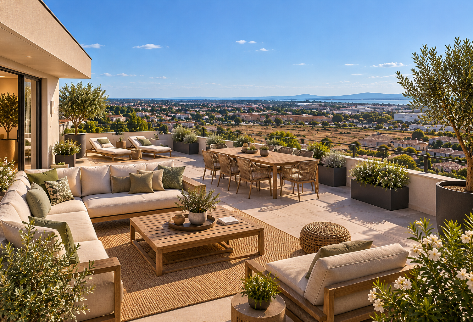 T4 ROOFTOP AVEC TERRASSE PANORAMIQUE DE PLUS DE 114 m² — photo 1