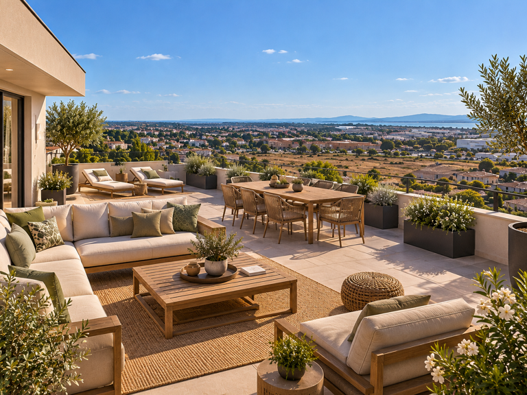 T4 ROOFTOP AVEC TERRASSE PANORAMIQUE DE PLUS DE 114 m² — photo 1