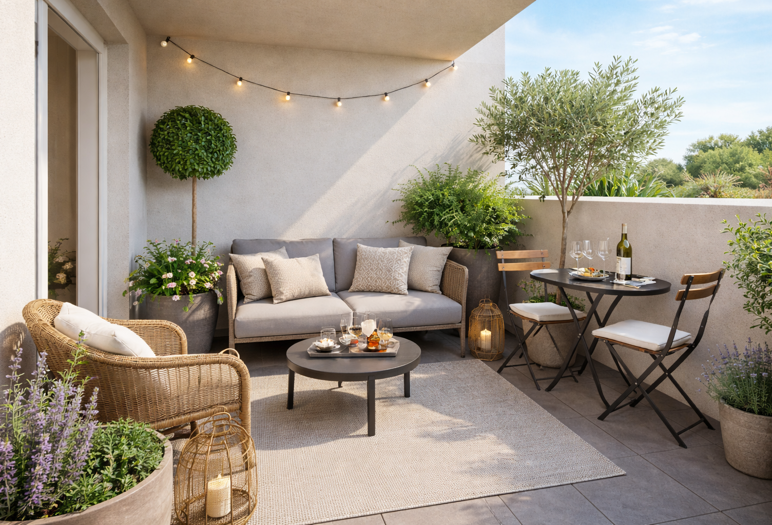 -MAGNIFIQUE DERNIER ETAGE 2P DE 45M² AVEC UNE TERRASSE DE 8M² — photo 1