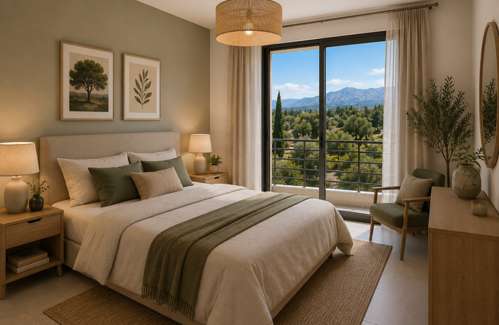 FURIANI - LIVRE 3 PIECES DE 65M² EN DERNIER ETAGE ET SANS VIS A VIS  — photo 3