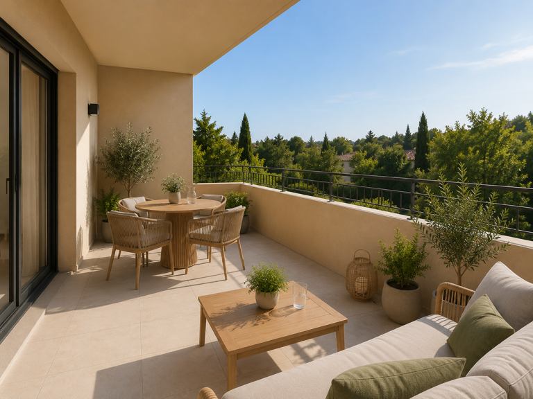 - À ne pas manquer ! T3 avec terrasse et parking à Éguilles — photo 1