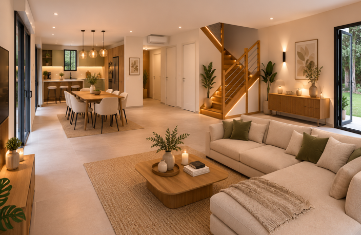 - Éguilles – Maison 4 pièces contemporaine de 110m² avec jardin — photo 2