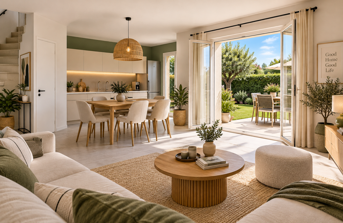-3 CHAMBRES, UN JARDIN, 2 NIVEAUX… ET SEULEMENT 241 000 € ! — photo 2