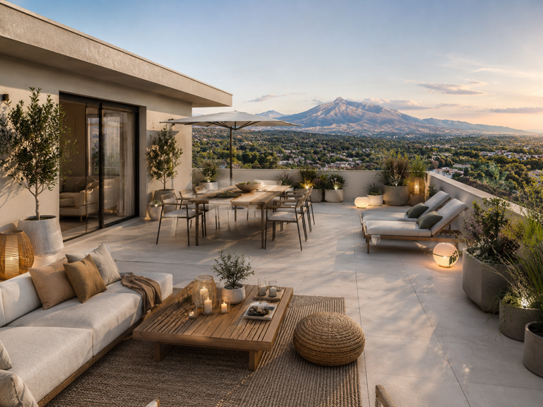 ROOFTOP VUE SAINTE-VICTOIRE - 4P DE 100M² AVEC TERRASSE DE 150M² — photo 1