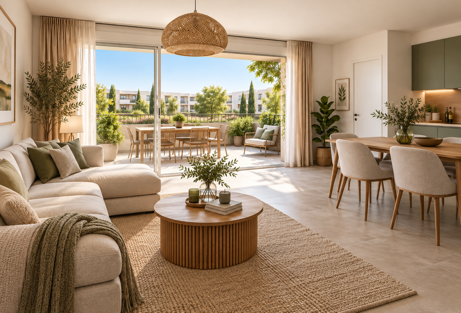 - GRAND T3 avec terrasse et parking - Sénas  — photo 1