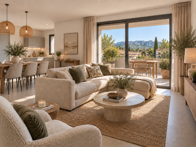 SAINT-RÉMY-DE-PROVENCE – T3 DE 70 M² AVEC TERRASSE PLEIN SUD ET VUE SUR LES ALPILLES — photo 1