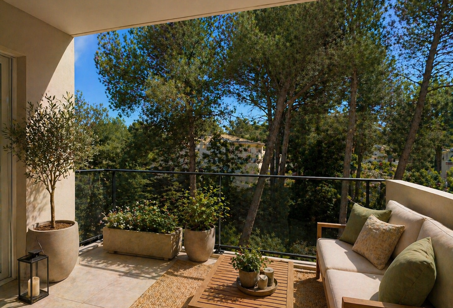 -Appartement T2 avec terrasse sur les hauteurs de la ville d'aix à 800m du centre ville — photo 1