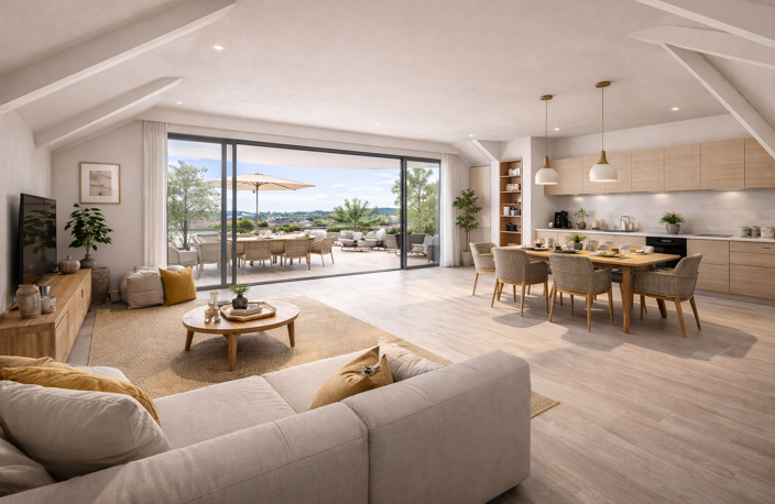 -T4 rooftop d’exception avec plus de 52 m² de terrasses : un bien rare aux portes du centre-ville ! — photo 2
