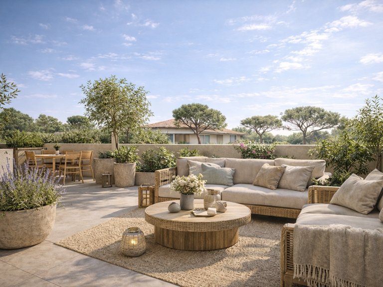 -DERNIER ETAGE 4P DE 100M² AVEC UNE GRANDE TERRASSE DE 17M² ET PARKINGS — photo 1