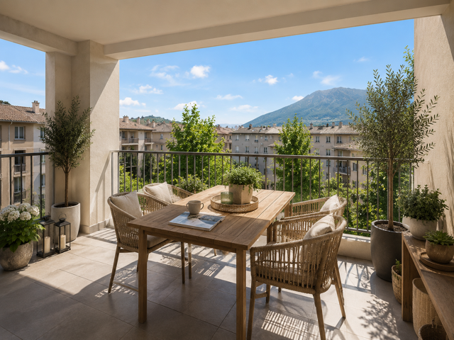 - Votre nouvelle vie commence ici : T4 avec terrasse au cœur de Gap — photo du bien