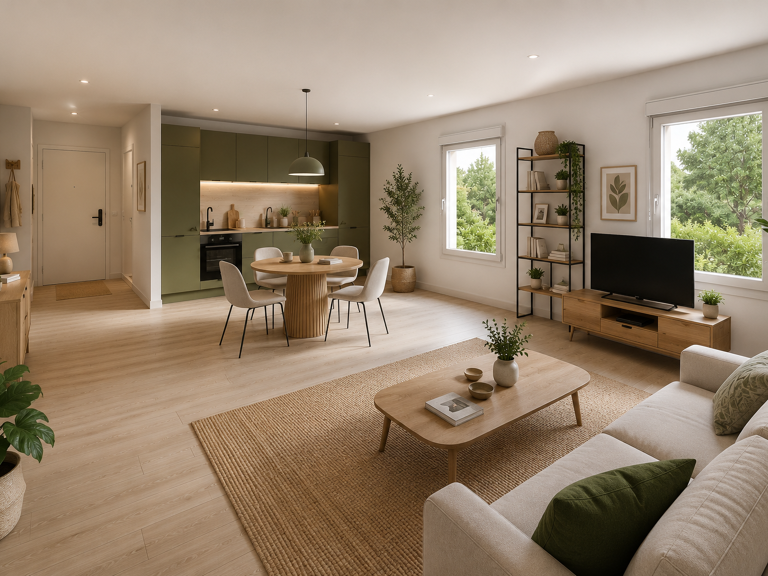 -STUDIO IDÉAL INVESTISSEMENT AU SEIN D’UN DOMAINE PRIVÉ VERDOYANT — photo 1