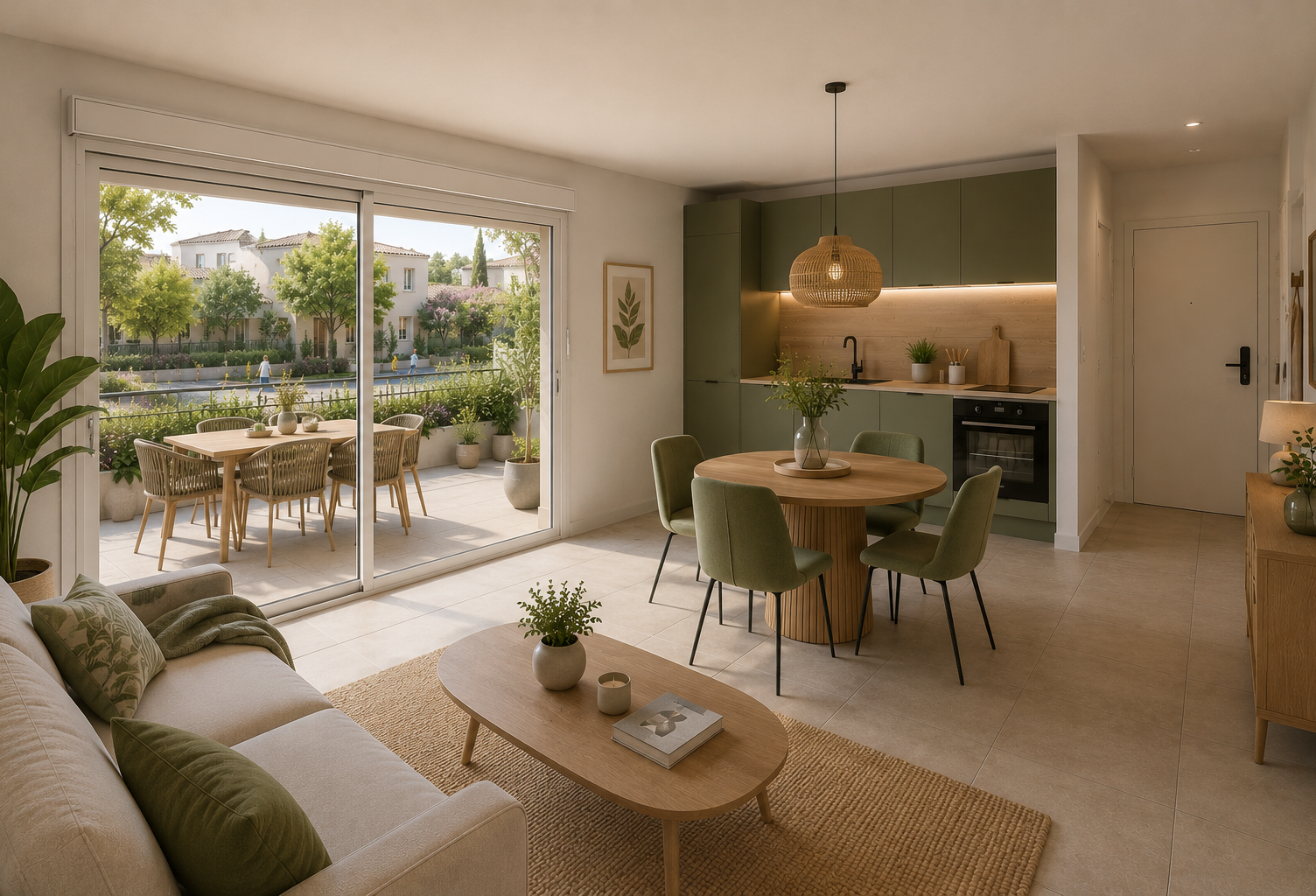 T2 avec grande terrasse de 19m² exposé Sud au calme  — photo 1