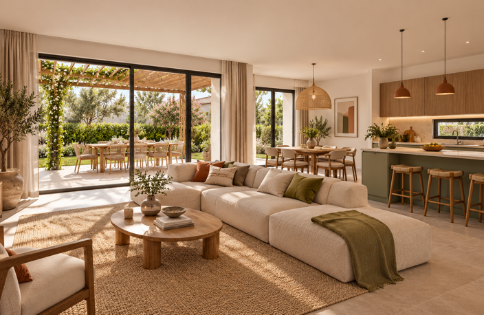 ENTRE GIGNAC ET MARIGNANE - MAISON 3P DE 80M² AVEC JARDIN — photo 2