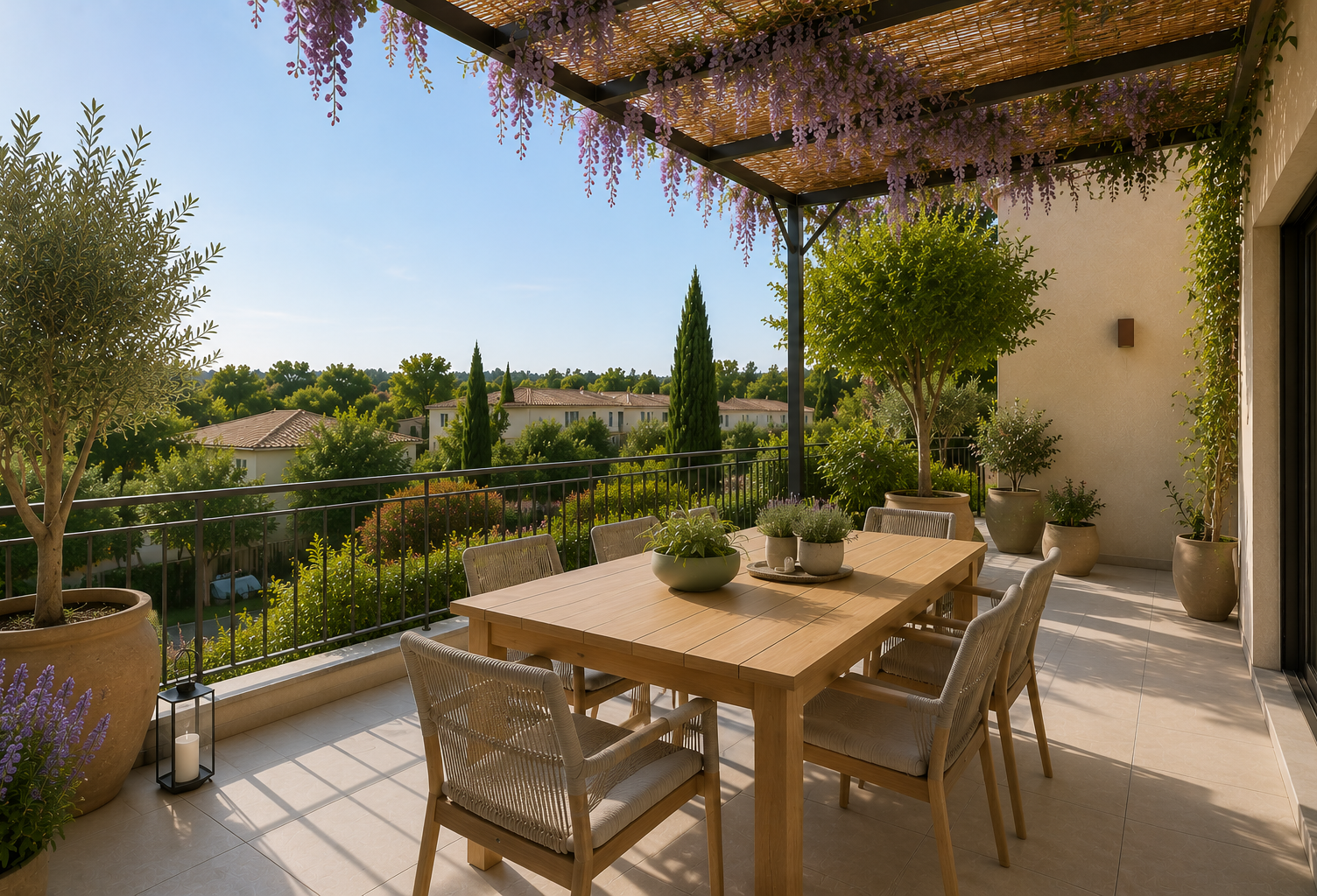 AIX-EN-PROVENCE - T4 95 m² avec terrasse et parking — photo 1