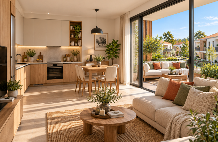 - ENTRE GIGNAC ET MARIGNANE - 3P DE 50M² AVEC TERRASSE DE 10M² — photo 2