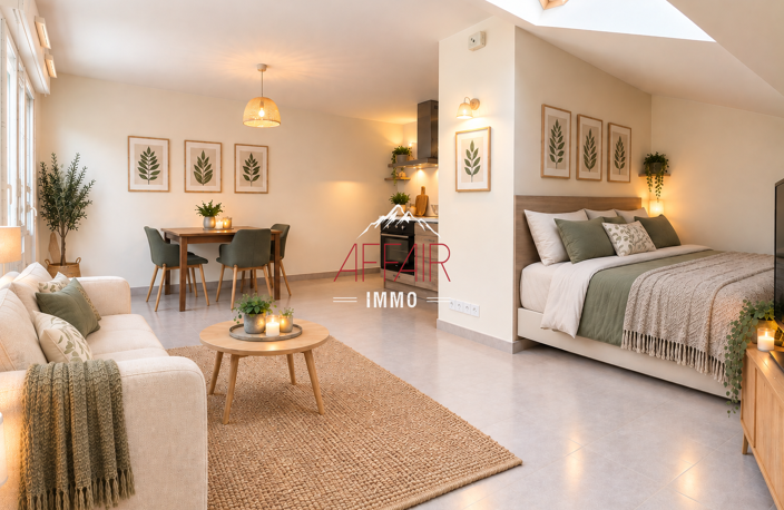APPARTEMENT STUDIO en DERNIER ETAGE 33 m2 utiles - 74100 VET — photo 2