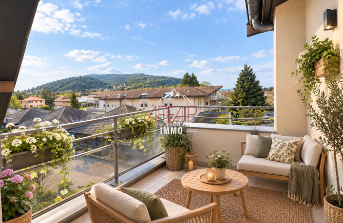 APPARTEMENT STUDIO en DERNIER ETAGE 33 m2 utiles - 74100 VET — photo 3