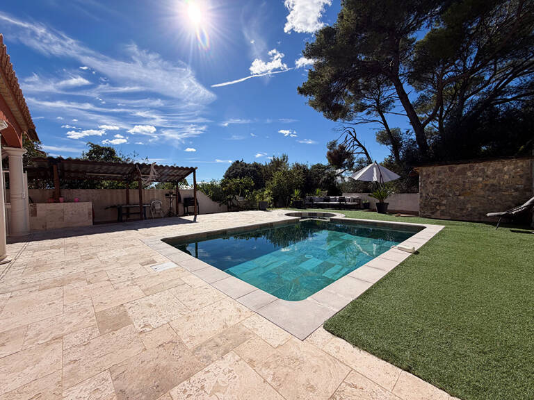 COURNONTERRAL ? MAISON FAMILIALE DE 140 m² AVEC PISCINE, JARDIN SANS VIS-À-VIS ET VUE SUR LA GARRIGUE — photo 1