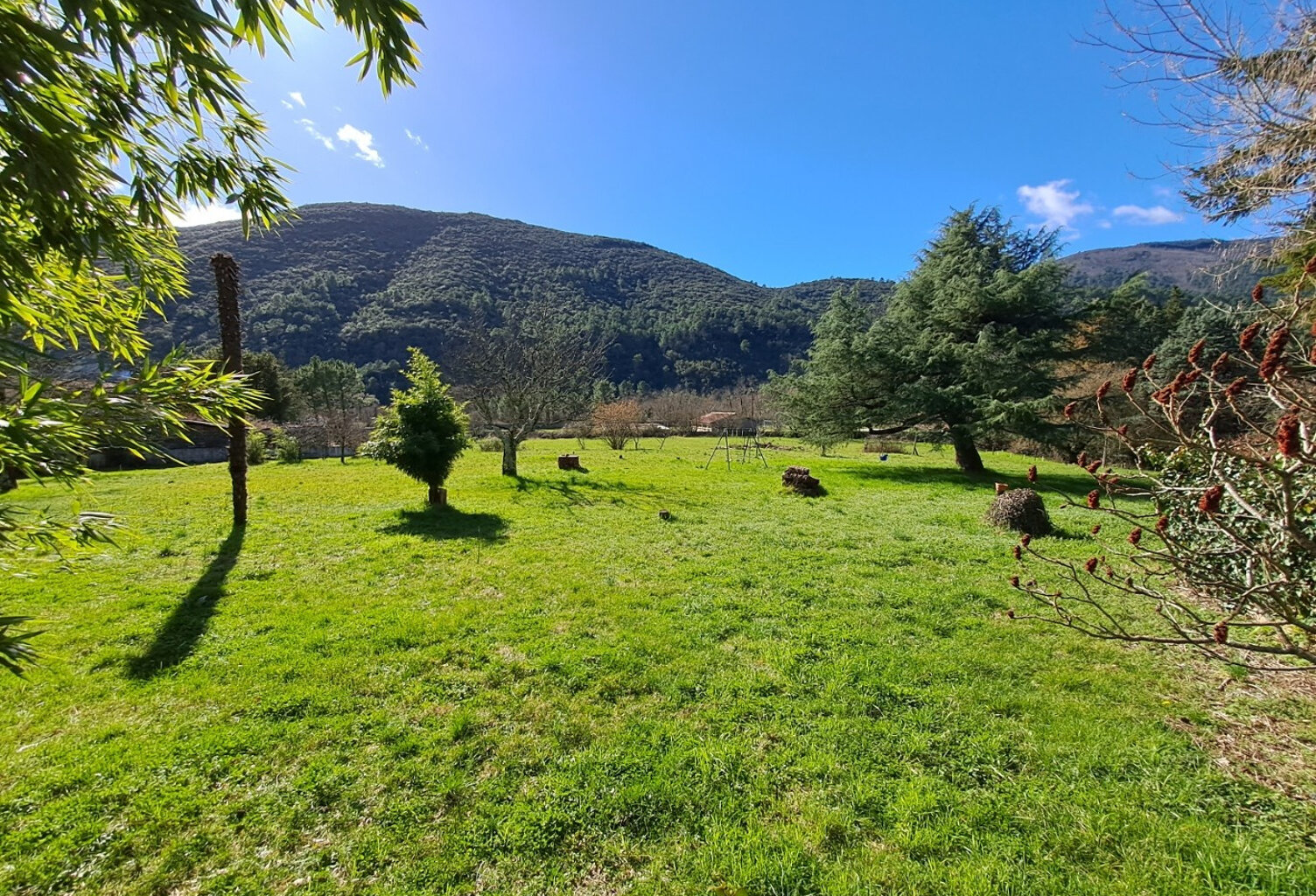 Lot : maison de 3 appartements et terrain constructible de 7000 m2 — photo 1