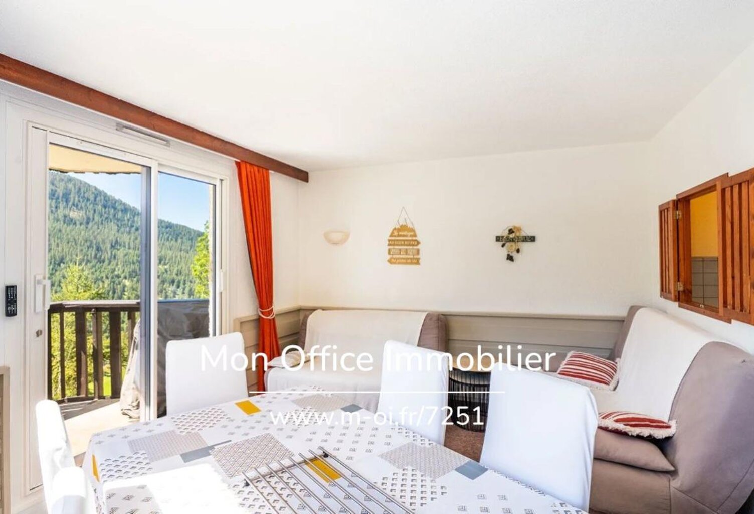 Référence : 7251-BAU - Appartement 2 pièces 40m²- Les Orres 1650-Parking possible — photo 1