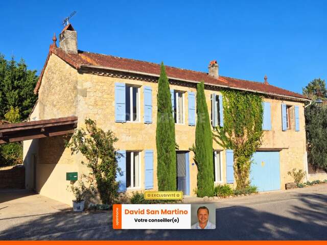 SAINT-PUY (32310) – Charmante maison en pierre avec piscine, jardin clos, 3 chambres et garage, au cœur du village — photo du bien