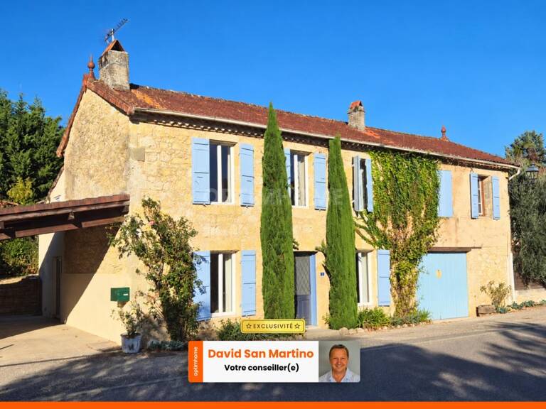SAINT-PUY (32310) – Charmante maison en pierre avec piscine, jardin clos, 3 chambres et garage, au cœur du village — photo 1