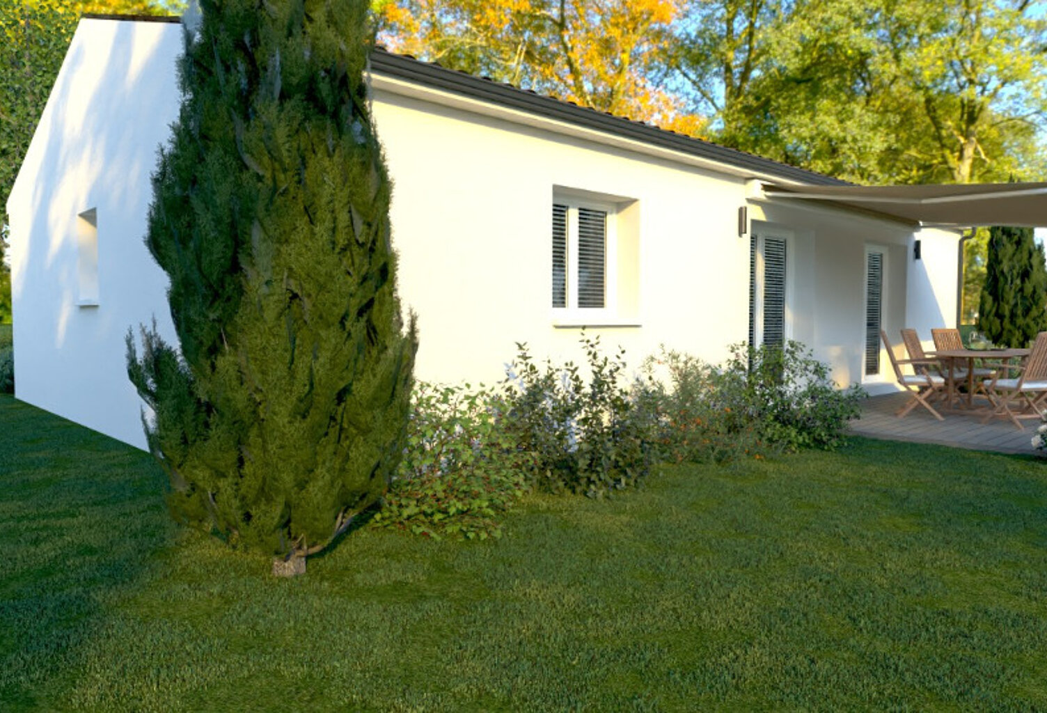Maison à construire à Fontcouverte (17100) — photo 1