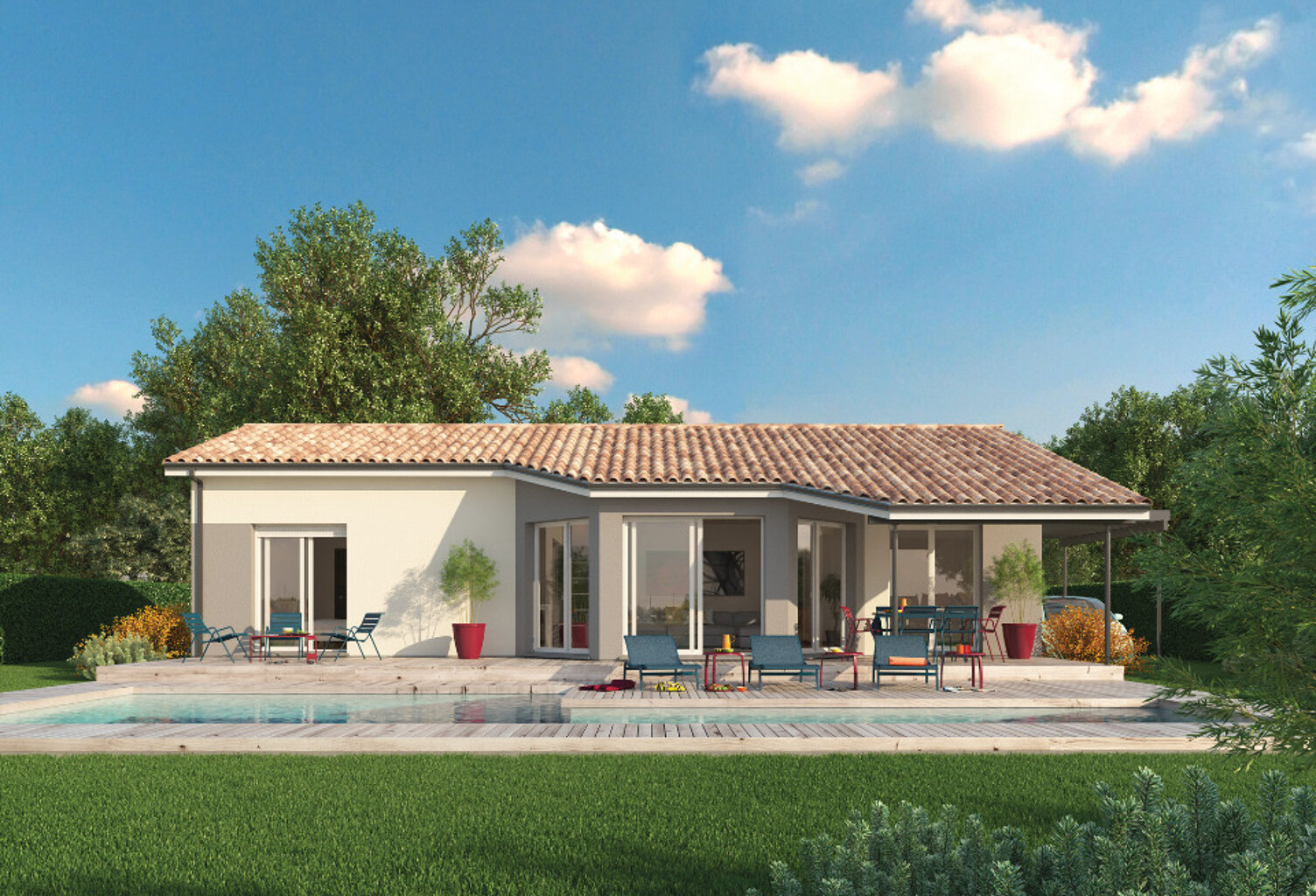 Maison à construire à Monmadalès (24560) — photo 1