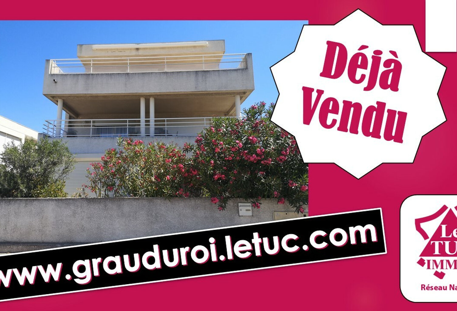 RARISIME - Vue Mer 1ère ligne BOUCANET — photo 1