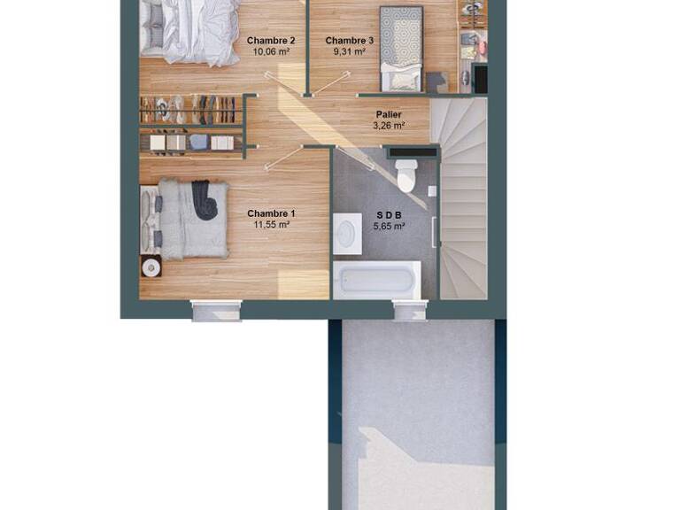 Maison 5 pièces 82 m2 — photo 1