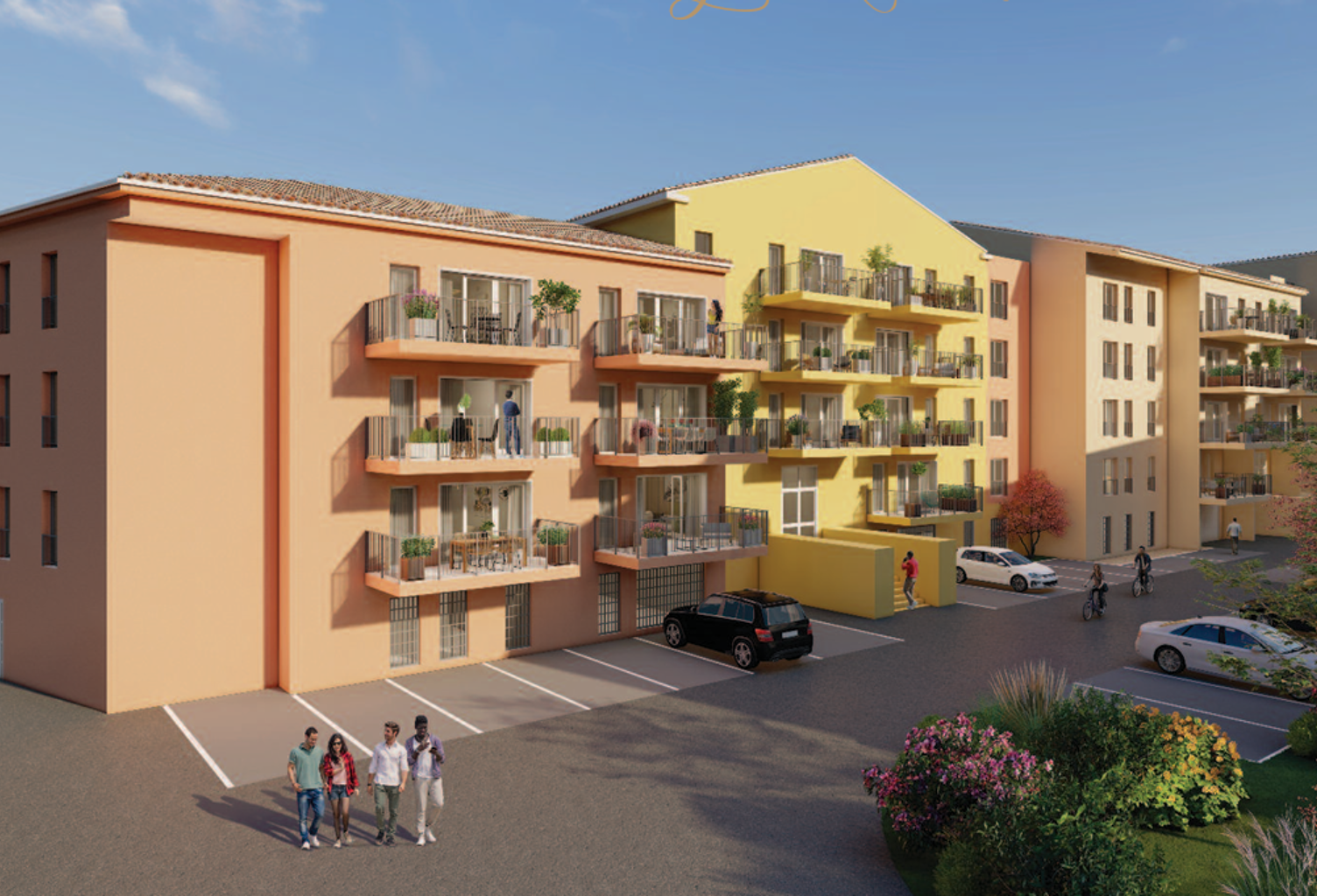 À Orange (84), appartement avec 3 pièces 70 m2 — photo 1
