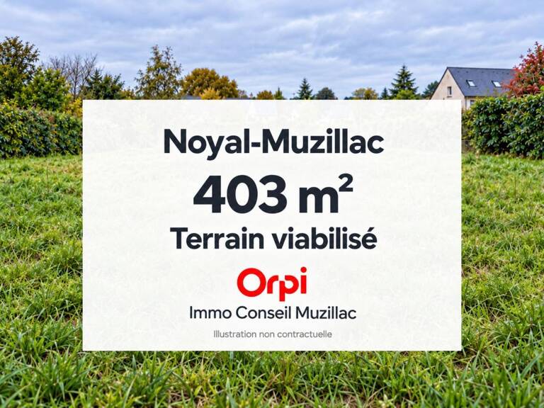 Terrain 403 viabilisé NOYAL-MUZILLAC — photo 1