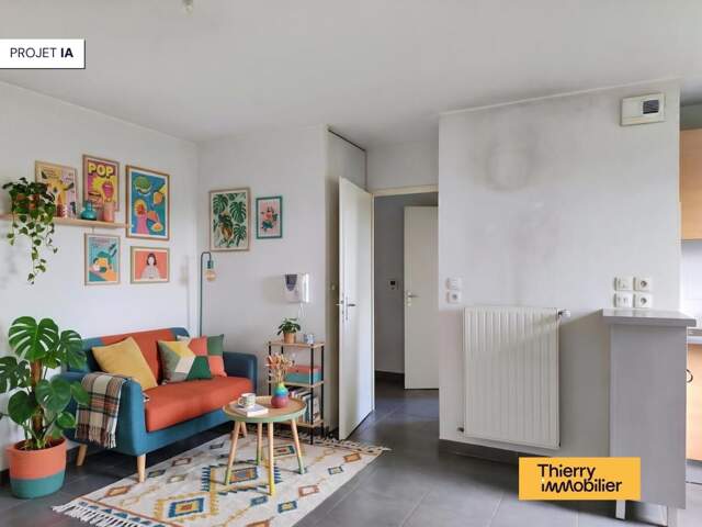 Idéal Premier Achat - T2 en Dernier Étage avec Loggia et Parking — photo du bien