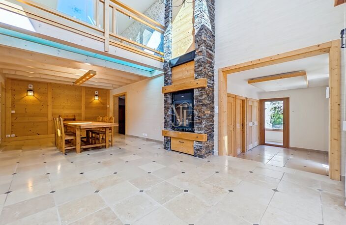Propriete à vendre 6 pièces CHAMPANGES (74) Propriété de caractère de 236 m2 – Élégance alpine, volumes remarquables et prestations haut de gamme — photo 4
