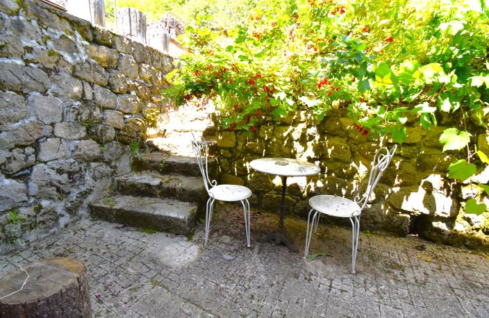 Petite ferme en pierres avec terrain SAINT-JULIEN-D'INTRES (07) — photo 4