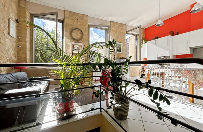 Dpt Gironde (33), BORDEAUX / CHARTRONS Apt / Loft 134m², lumineux, sans vis à vis — photo 4