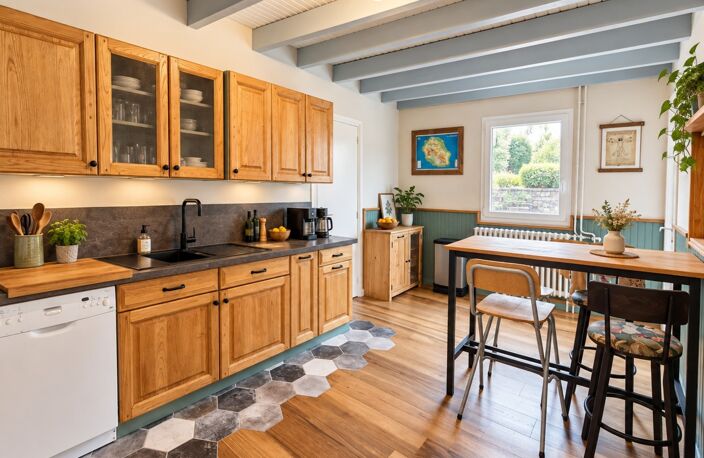 CHÂTONNAY – MAISON FAMILIALE 157 M² – 4 CHAMBRES – TERRASSE PLEIN SUD – TERRAIN 758 M² – GARAGE – VUE DÉGAGÉE — photo 4