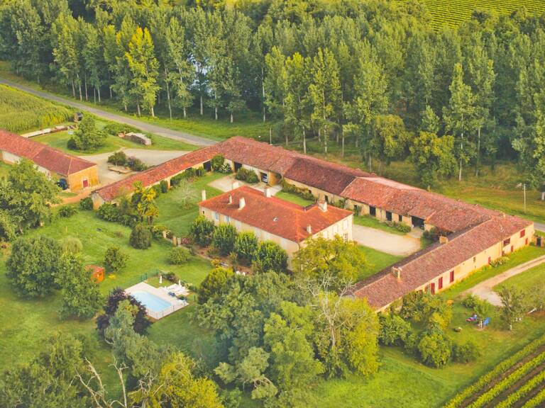 Château à vendre BAS ARMAGNAC (32) - Avec deux gites, dépendances, piscine et parc - 1 ha 67 — photo 1