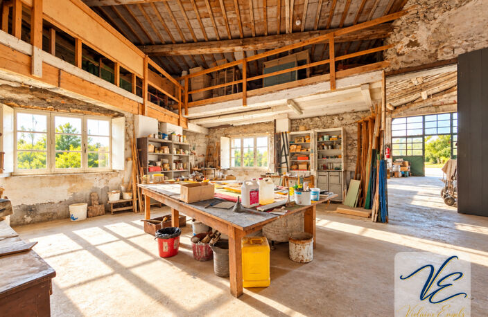 Atelier en pierre à vendre à Pépieux – 233 m² avec mezzanine — photo 3