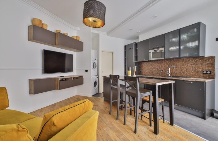 A vendre - Exclusivité - Passy/La Muette - Appartement traversant - Charmant 2 pièces - RDC sur cour - Parfaitement agencé — photo 3