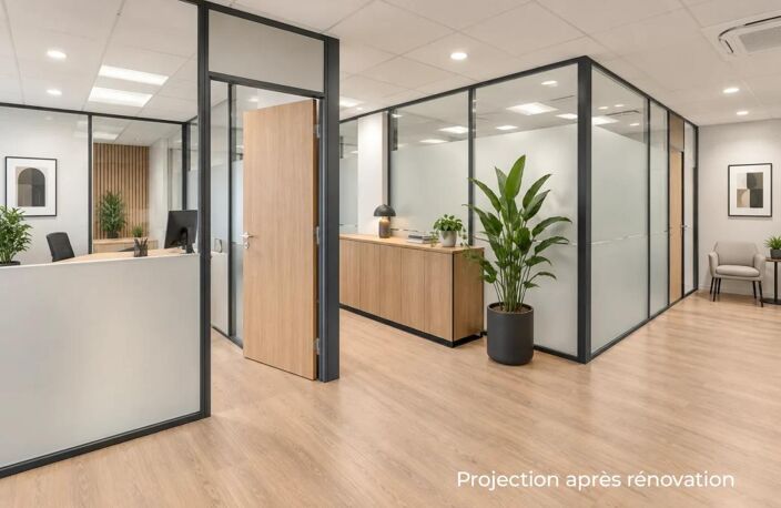 Exclusivité Corpimmo. Plateau de bureaux à louer de 182 m² en étage. Centre ville. Surface lumineuse, traversante, aménagement flexible — photo 4